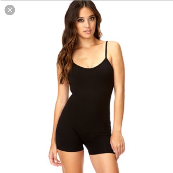 black bodysuit shorts